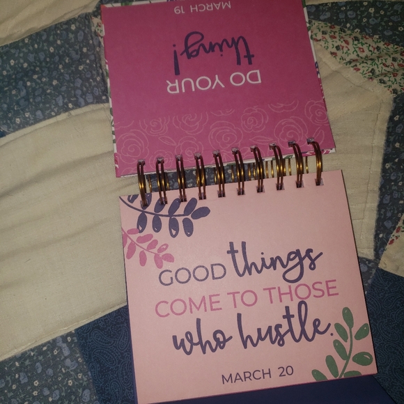 Pembrook Daily Motivational Desk Calendar - Picture 7 of 10